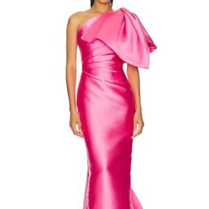 Priya Maxi Dress in Light Pink SOLACE London